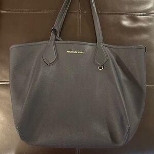 MICHAEL KORS NAVY BLUE TOTE